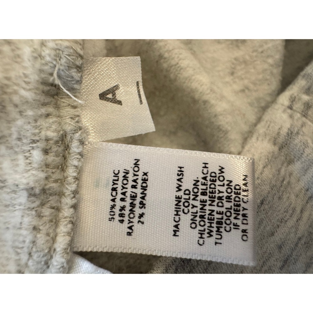Lou & Grey Signature Soft Gray Space Dye Sweatpants Joggers Women's Small - Picture 4 of 8